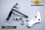 RST triple clamp NEW-STYLE-Design  0° 